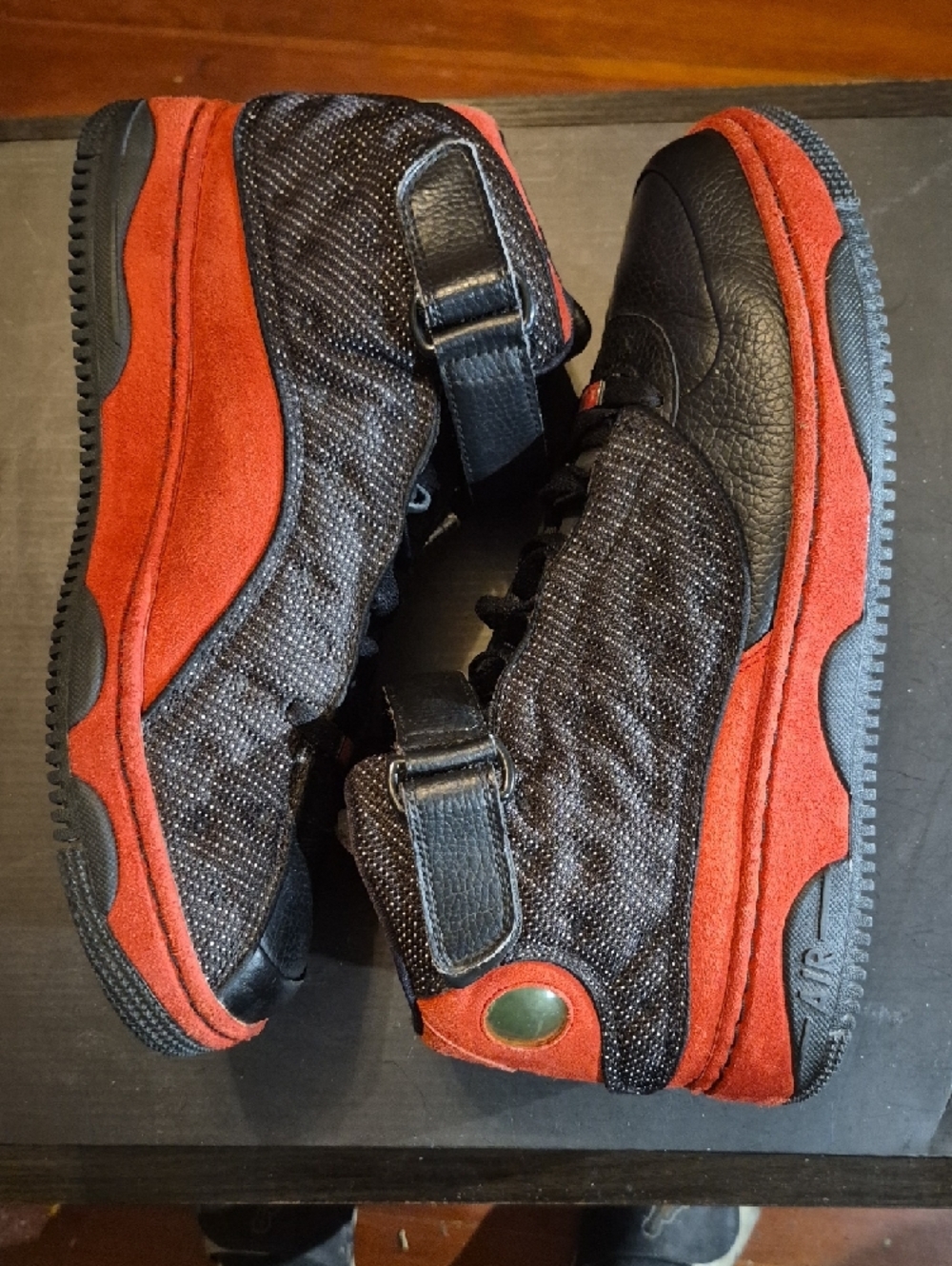 Air Jordan 13 Retro Fusion  (AJF 13) Rare "Bred" (2009) Mens 10.5 EUC W/Hangtag - Picture 7 of 12